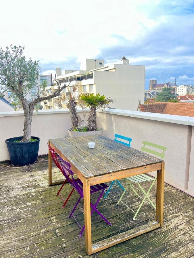 Апартаменти Lagrive - Avec Vue Panoramique Реймс Екстер'єр фото